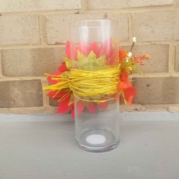 Naturecore Rustic Sunflower vase Handmade Vermontcore Countrycore farmcore - Picture 5 of 11